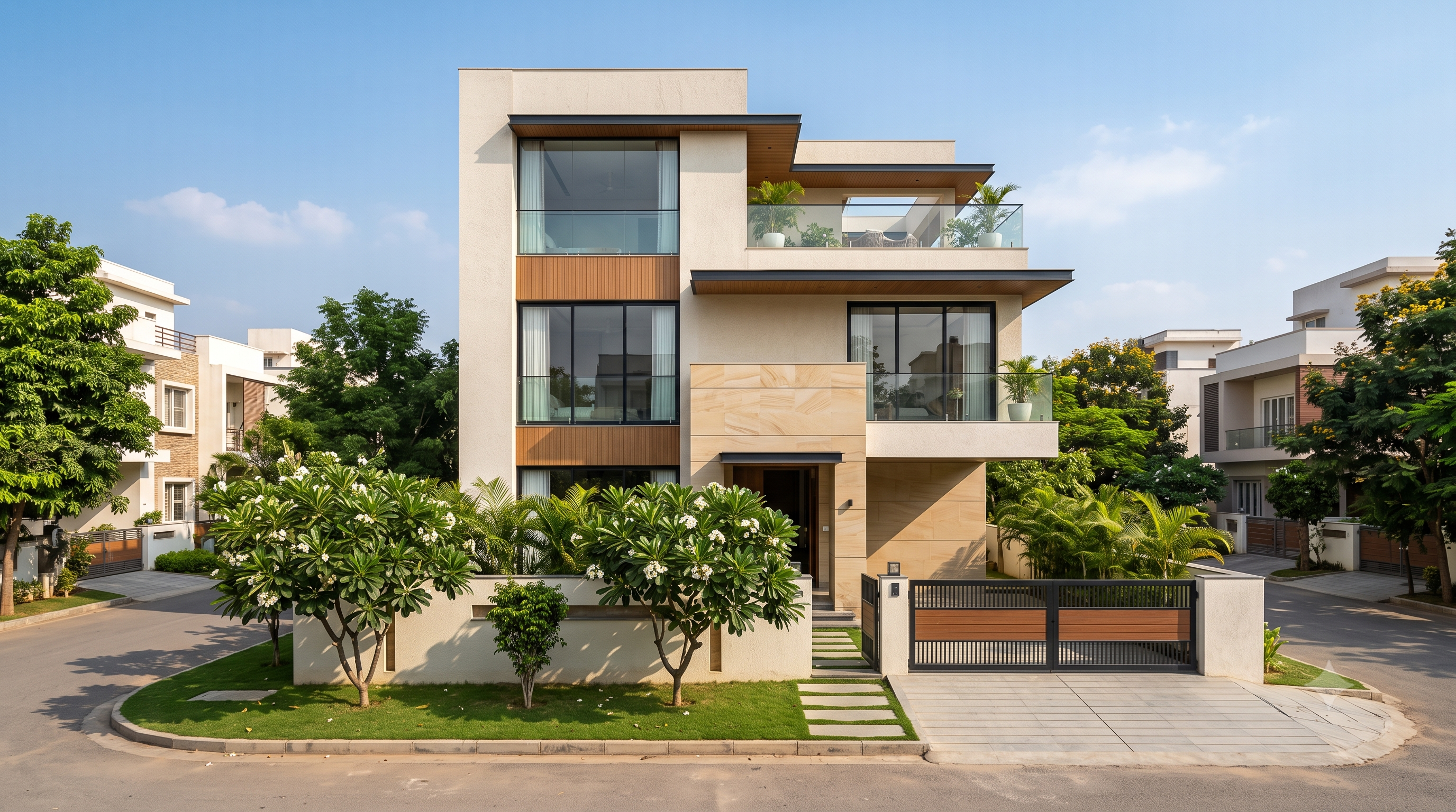 Independent House Construction by Heavenly Constructions