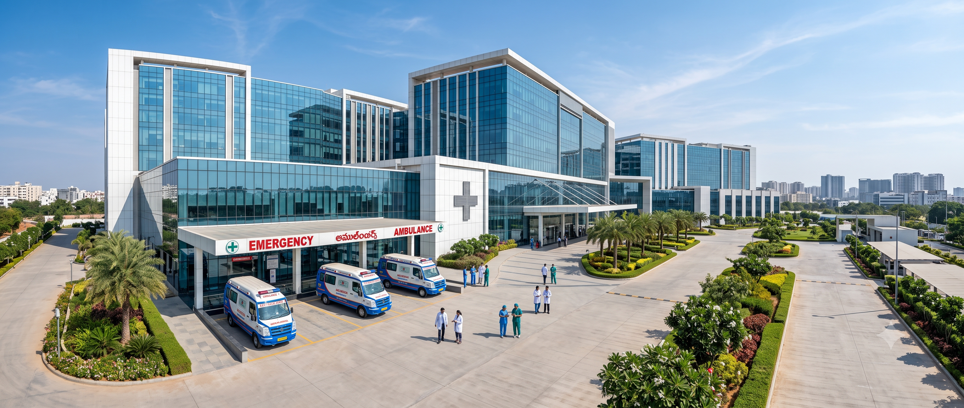 Hospitals by Heavenly Constructions