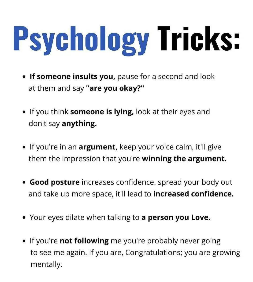 Post image for Psychology tricks