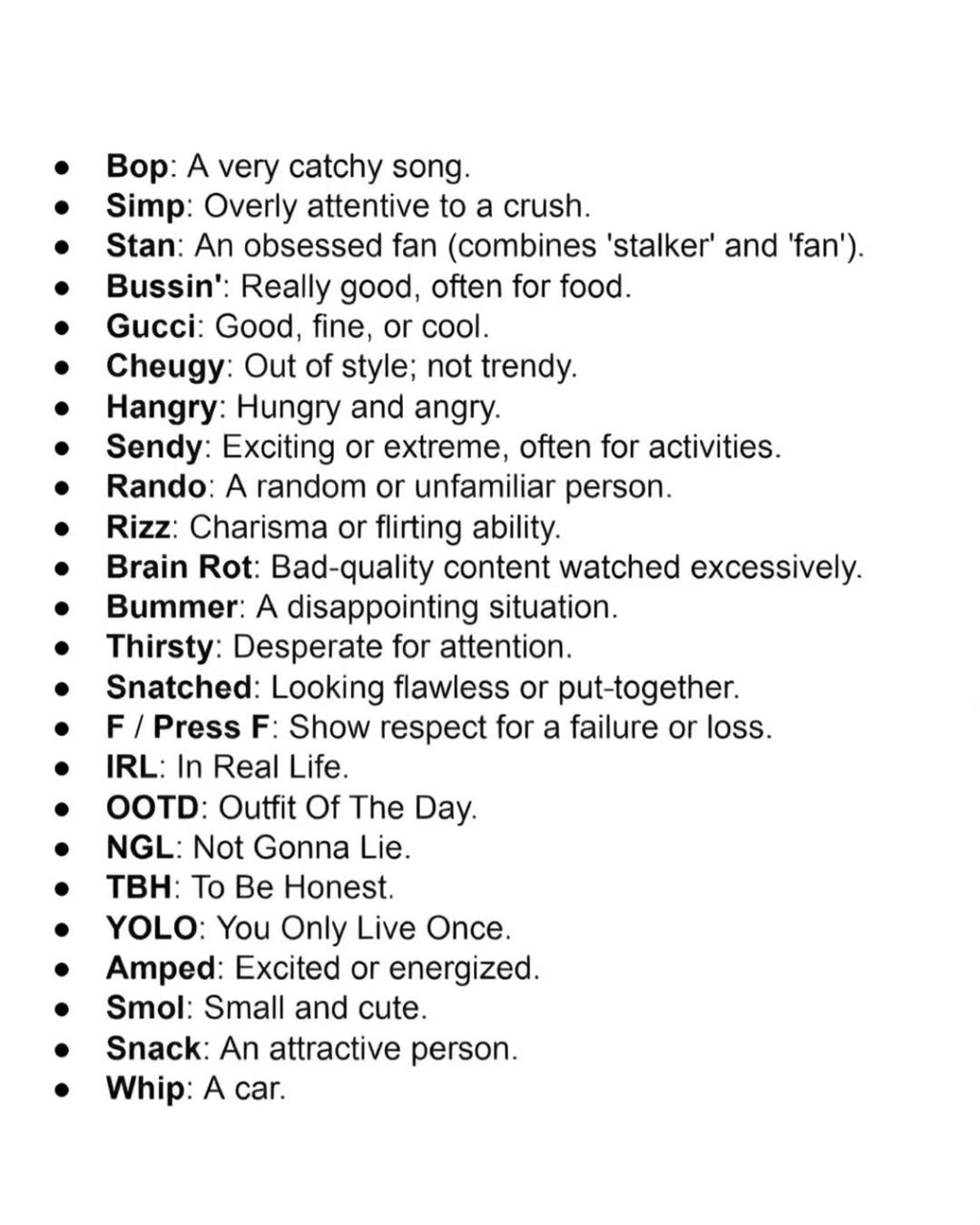 Image 3 for English slangs