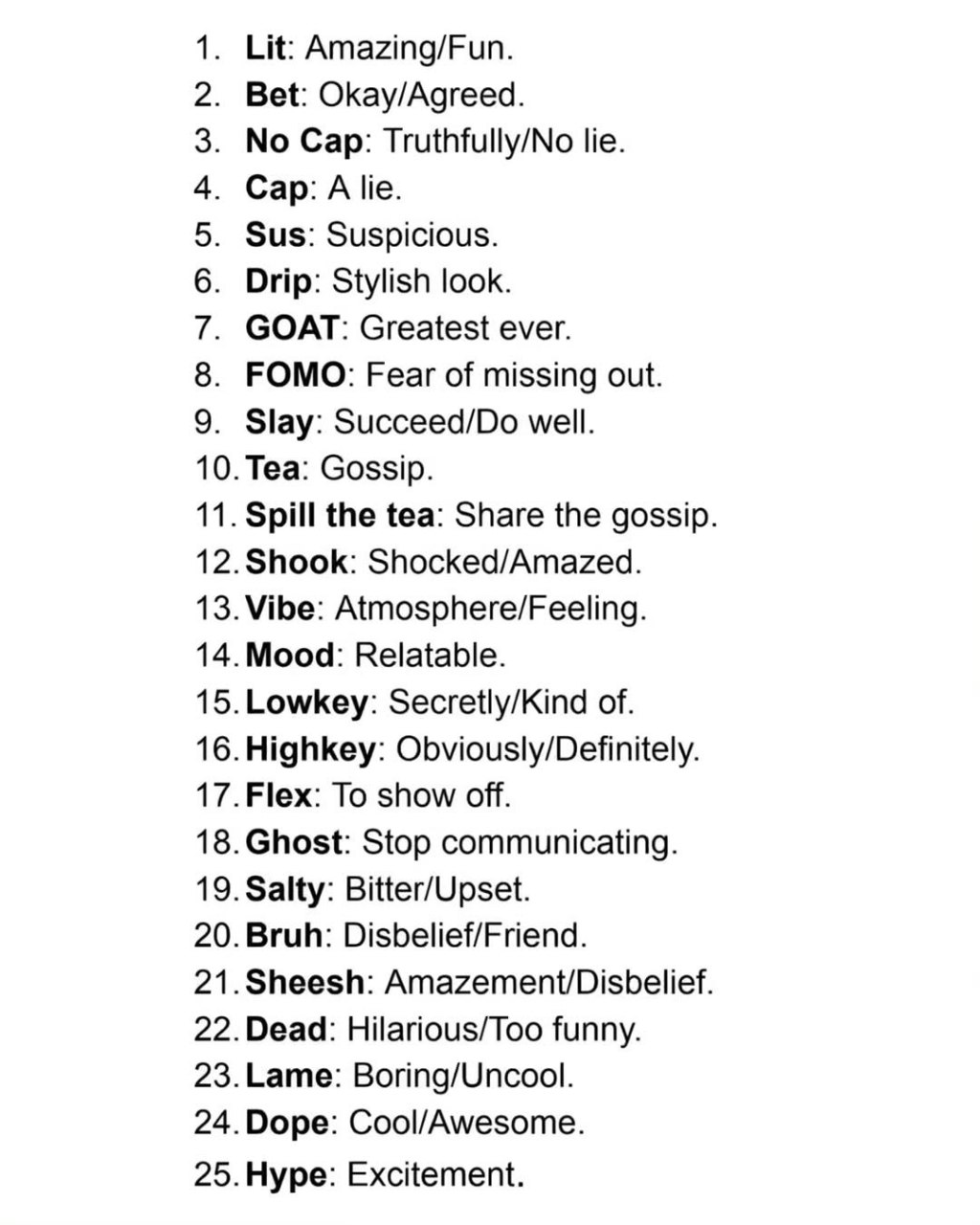 Image 4 for English slangs