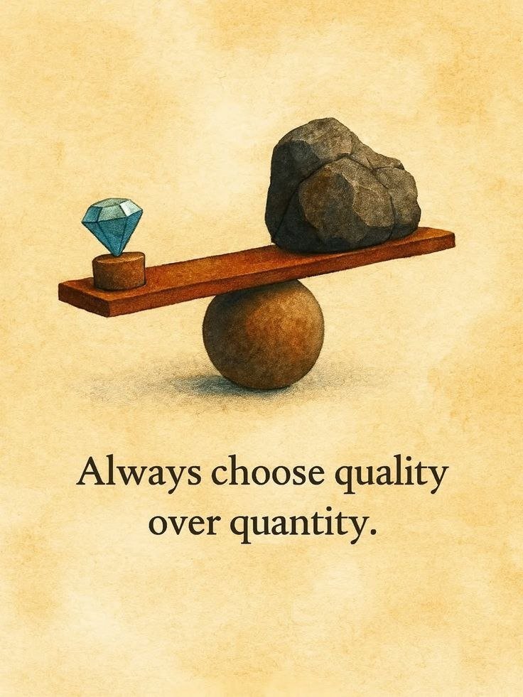 Image 2 for Quality over quantity