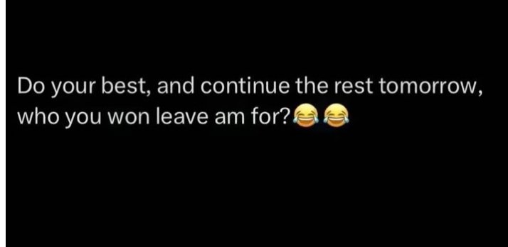 Post image for Abeg😂