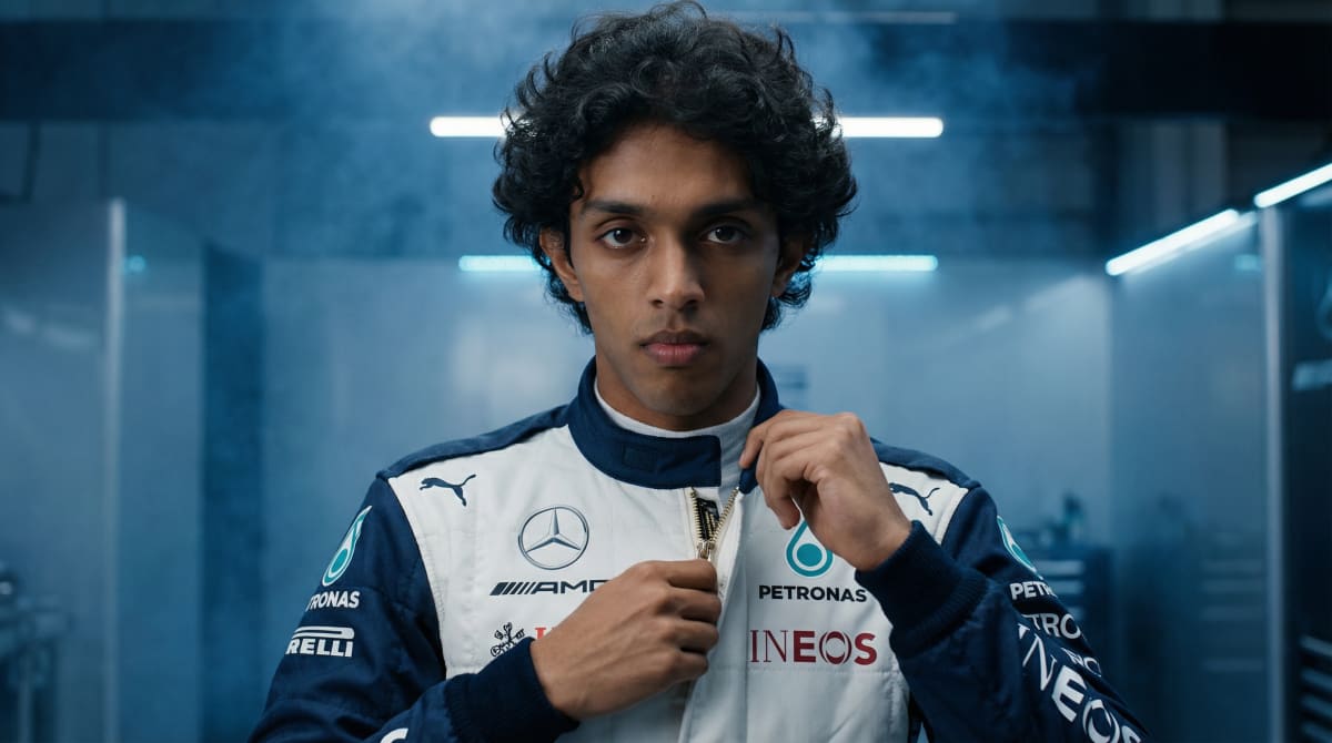 F1 Car Film (India to Le-Mans), still 2