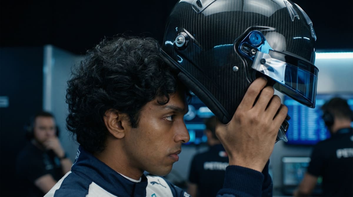 F1 Car Film (India to Le-Mans), still 3