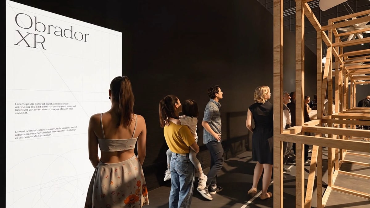 Sagrada Familia Exhibition Video (AI), still 1