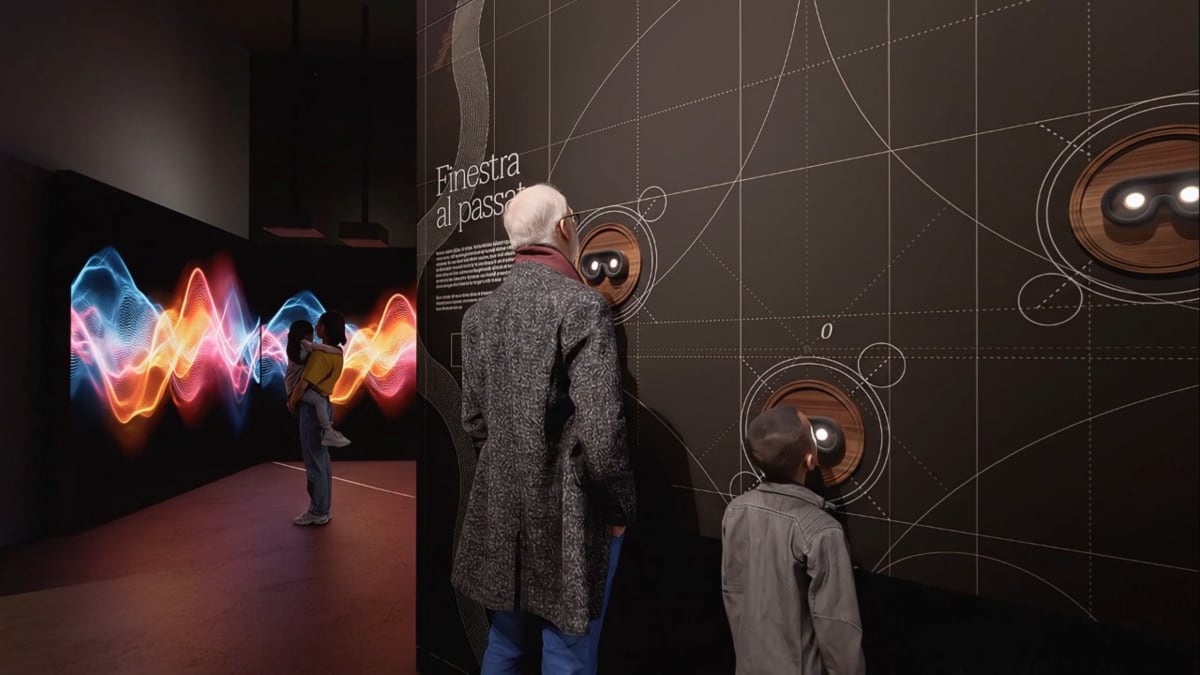 Sagrada Familia Exhibition Video (AI), still 4