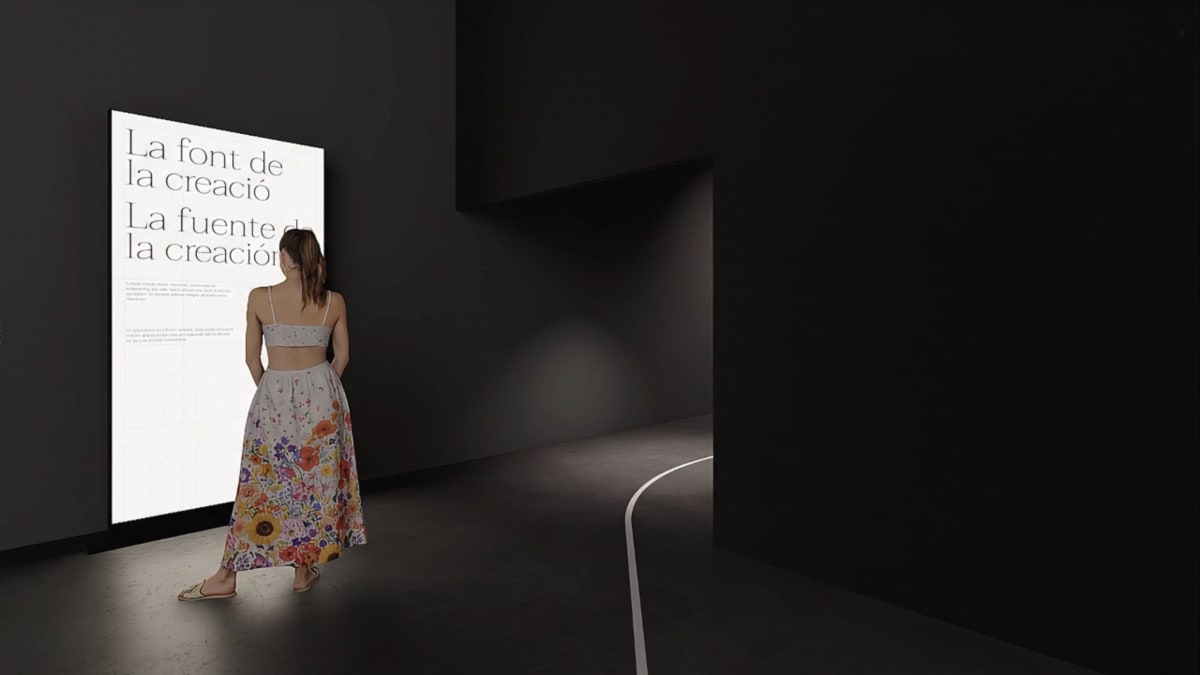 Sagrada Familia Exhibition Video (AI), still 5