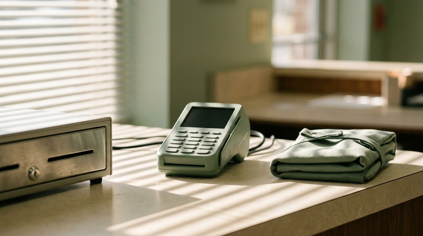 A small business's service counter — Disaster Preparedness Tax Records: An IRS Checklist for 2026 | Catalyst CPA
