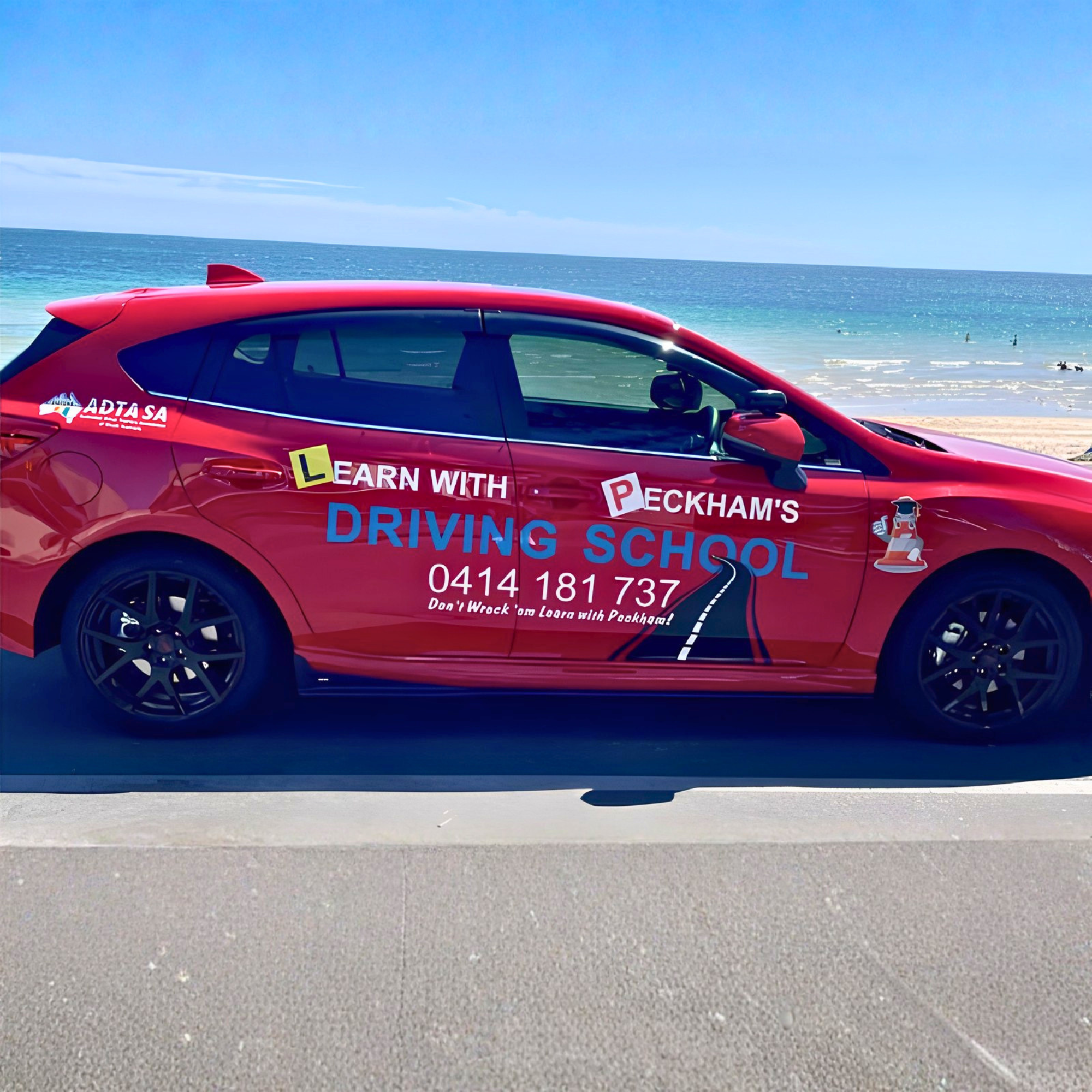 Learn With Peckham's Driving School car