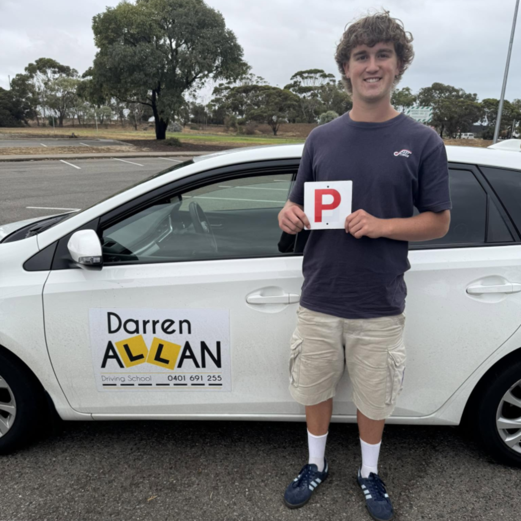 Darren Allan Driving School successful P-plater