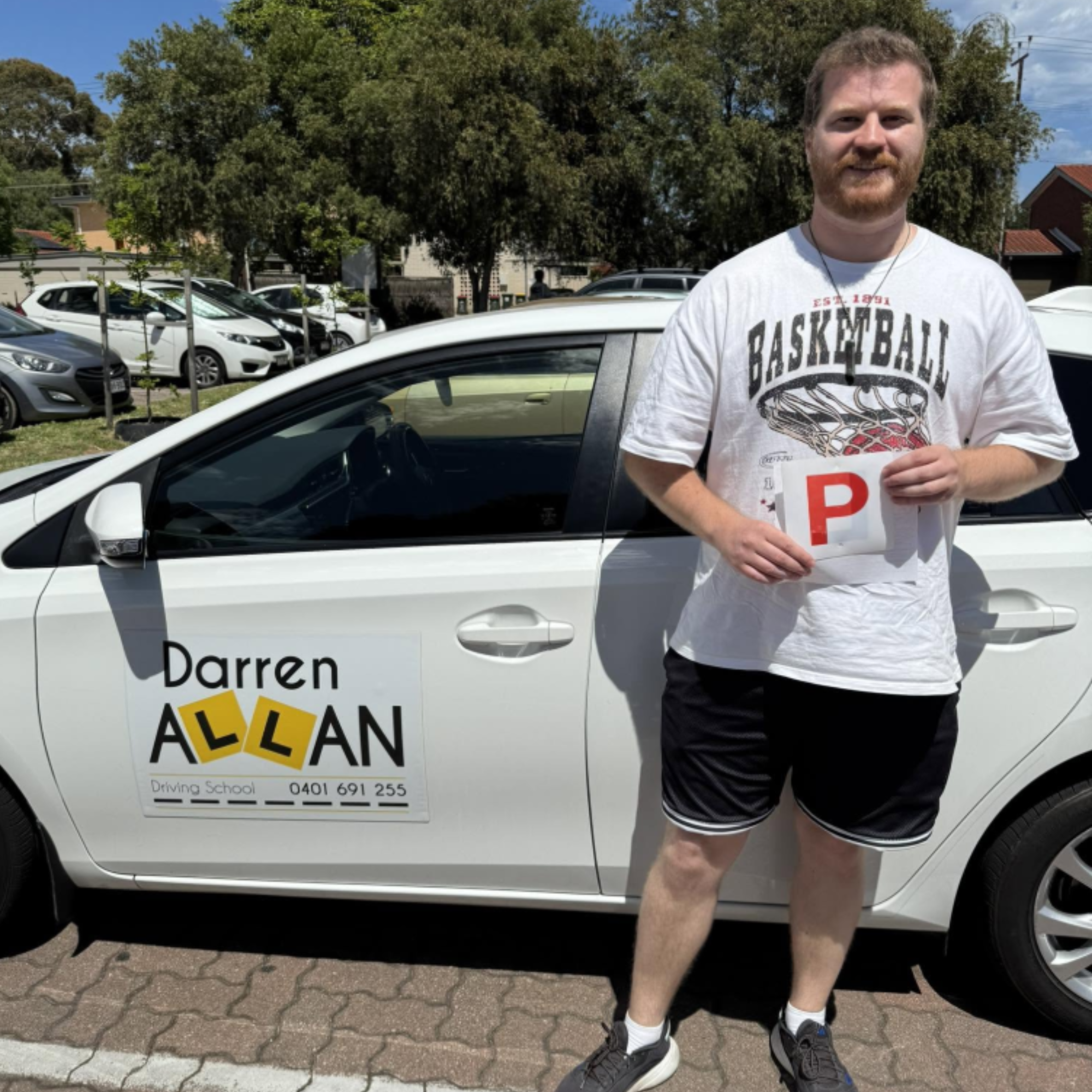 Darren Allan Driving School successful P-plater