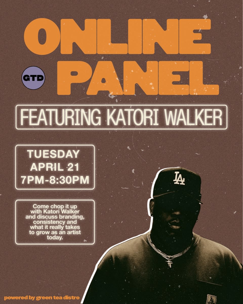 Online Panel event flyer