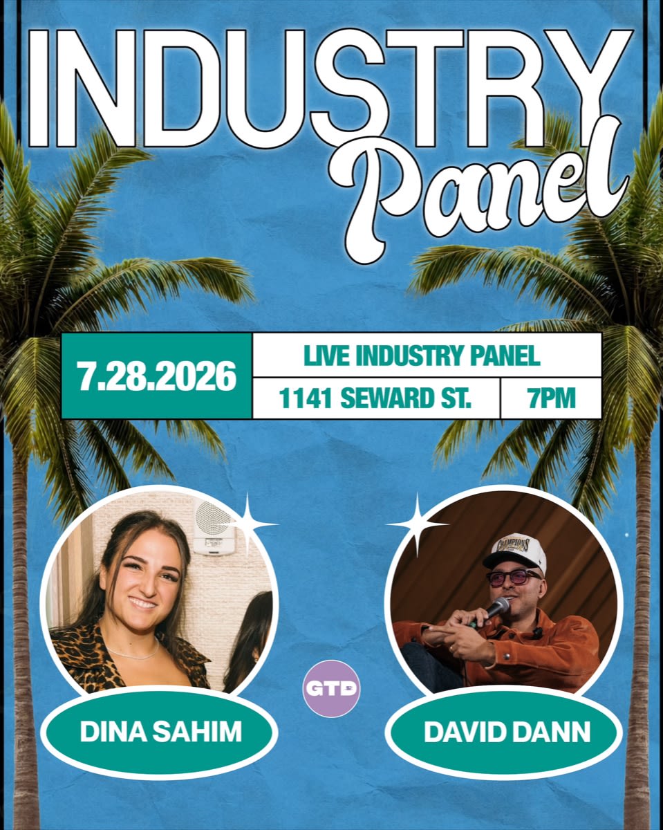 Industry Panel &middot; LA event flyer