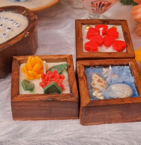 Wooden Candles