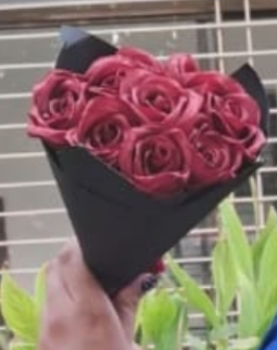 Ribbion Flowers Bouquets