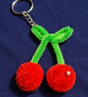 Chenille Keychain