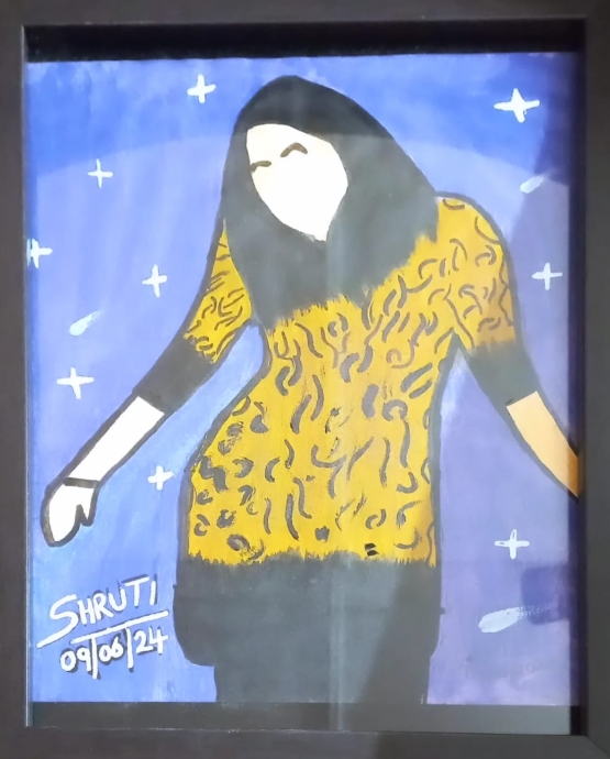 Hand painted frames
