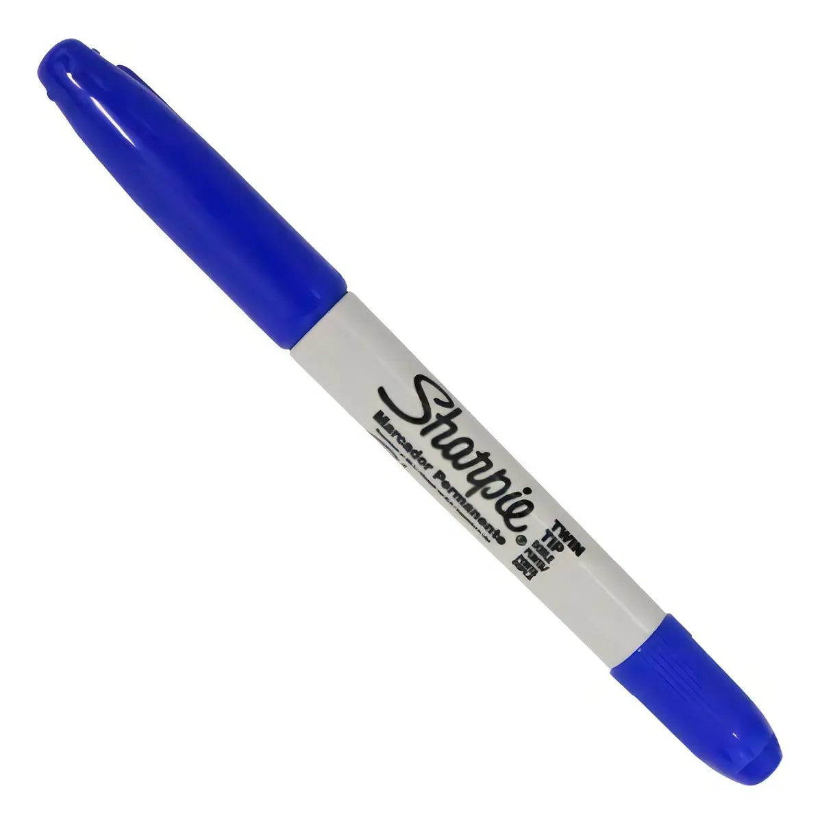 Imagen 3 de SHARPIE TWIN AZUL - 2 PUNTAS (FINO Y ULTRA FINO) CAJA X 12 UNID