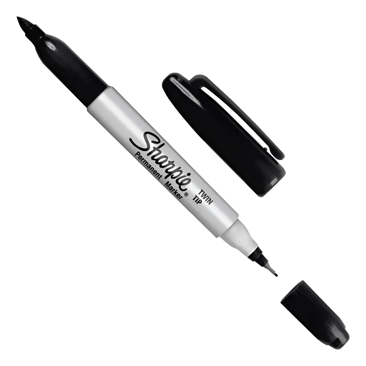 Imagen 2 de SHARPIE TWIN NEGRO - 2 PUNTAS (FINO Y ULTRA FINO) BLISTER X1