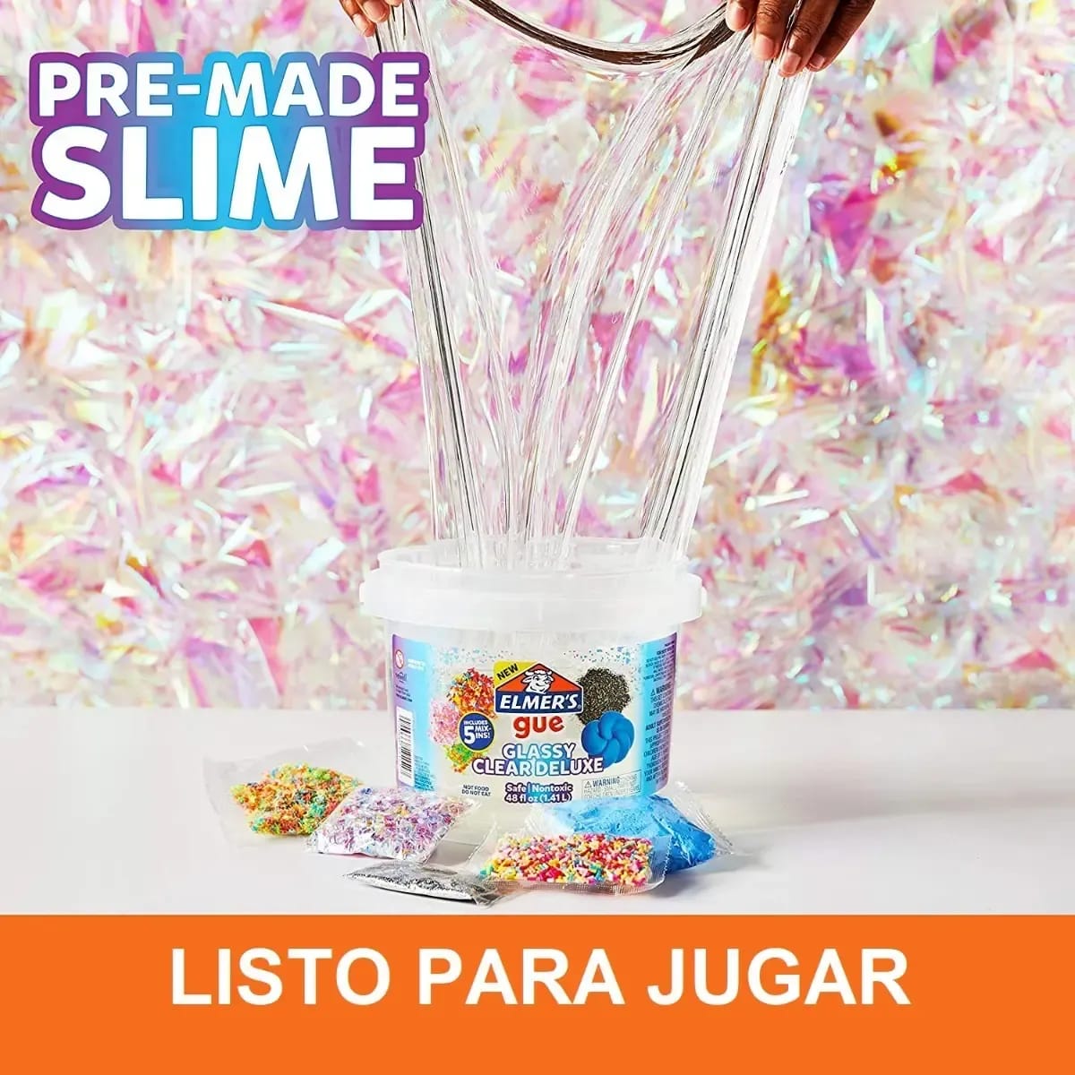Imagen 6 de CUBETA DE GUE SLIME  DE 1.41 LT CON 5 TOPPINGS