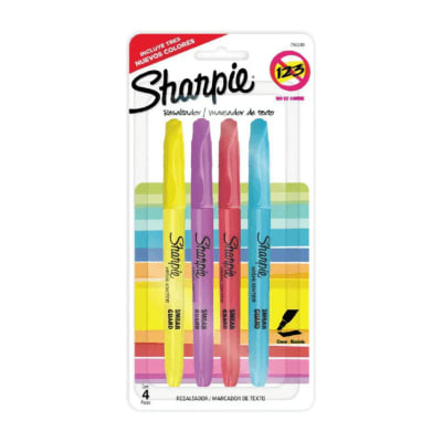 Imagen 1 de SHARPIE ACCENT POCKET RESALTADOR SURTIDO FLUO BLISTER X4