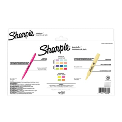 Imagen 2 de SHARPIE ACCENT TANK Y POCKET RESALTADOR SURTIDO FLUO ESTUCHE X16