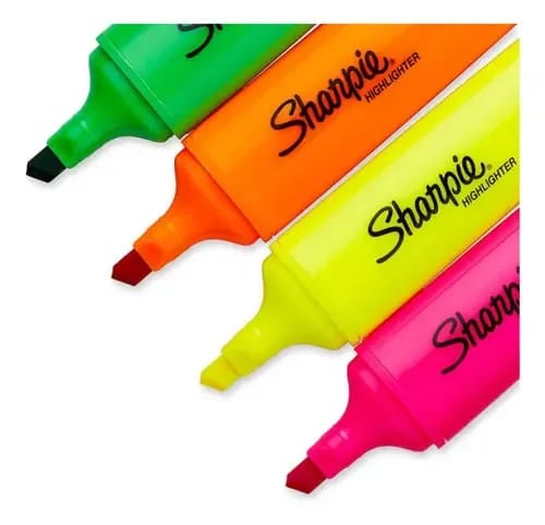 Imagen 4 de SHARPIE RESALTADOR BLADE XL SURTIDO - BLISTER X4