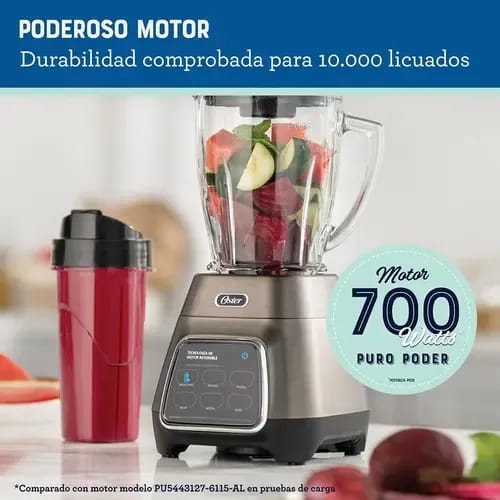 Imagen 10 de LICUADORA TACTIL CON JARRA DE VIDRIO Y PROGRAMAS AUTOMATICOS