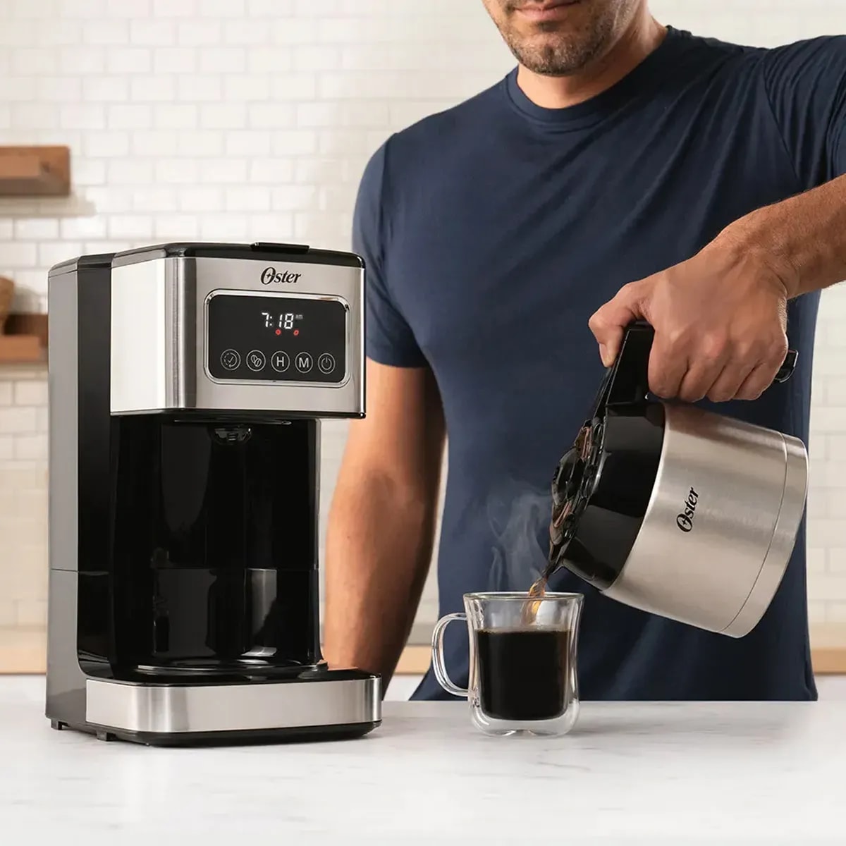 Imagen 4 de CAFETERA PROGRAMABLE TERMICA 8 TAZAS PANTALLA TACTIL