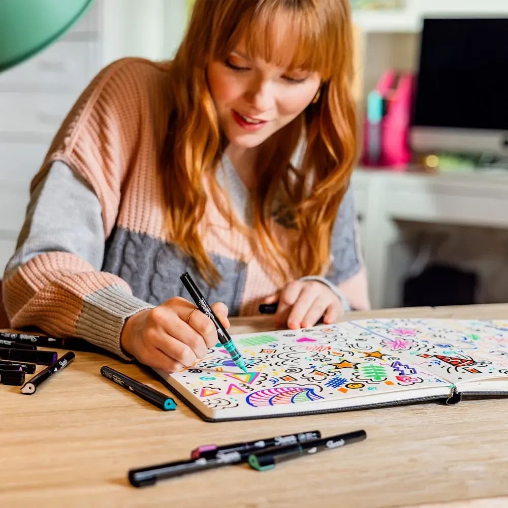 Imagen 5 de SHARPIE MARCADORES CREATIVOS ACRILICOS PUNTA PINCEL -BLISTER X5