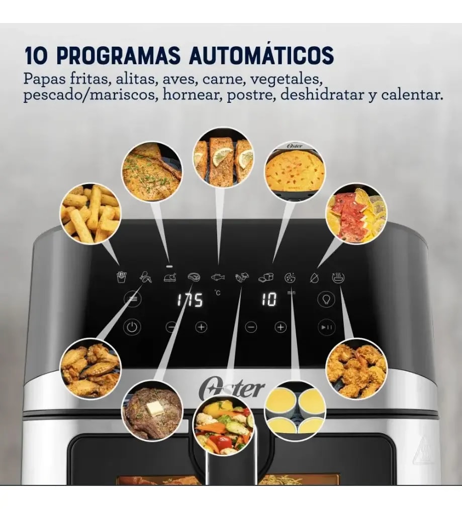 Imagen 6 de AYRFRYER DIGITAL 7.5 LT. CON RECUBRIMIENTO DIAMONDFORCE