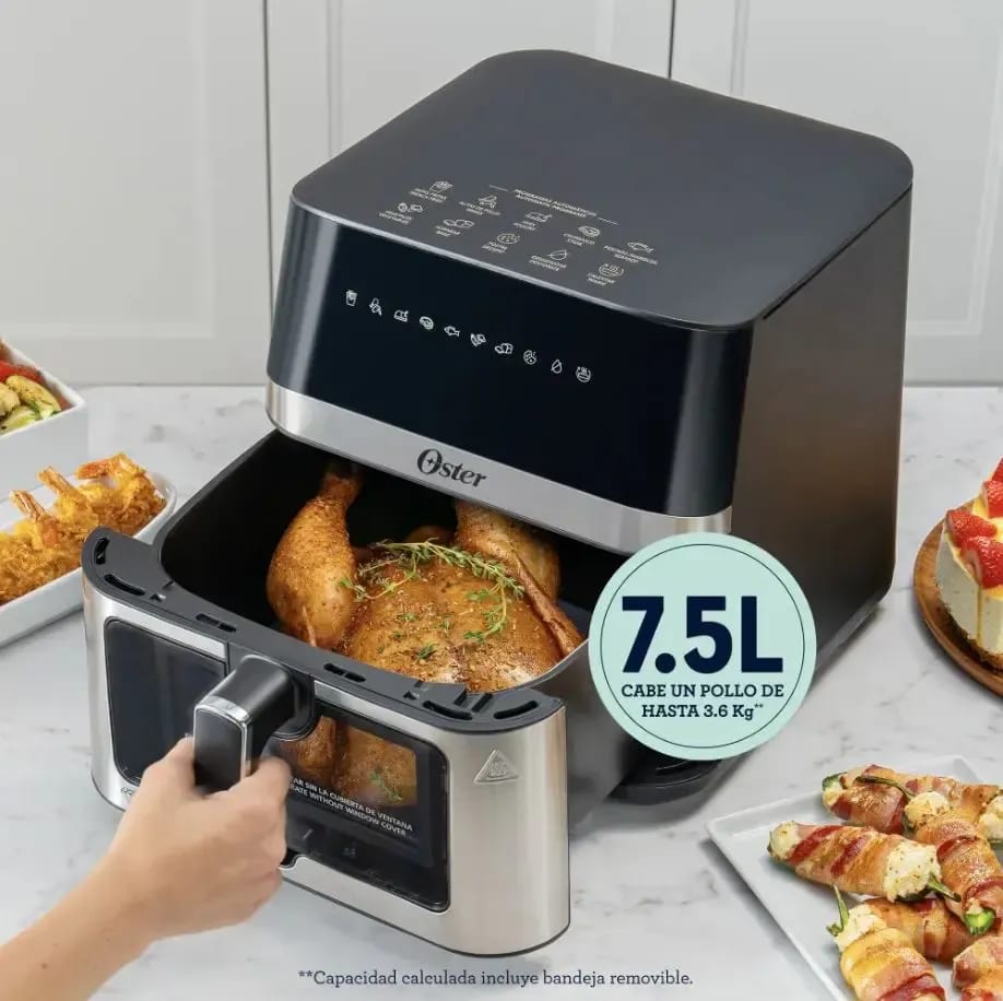 Imagen 3 de AYRFRYER DIGITAL 7.5 LT. CON RECUBRIMIENTO DIAMONDFORCE