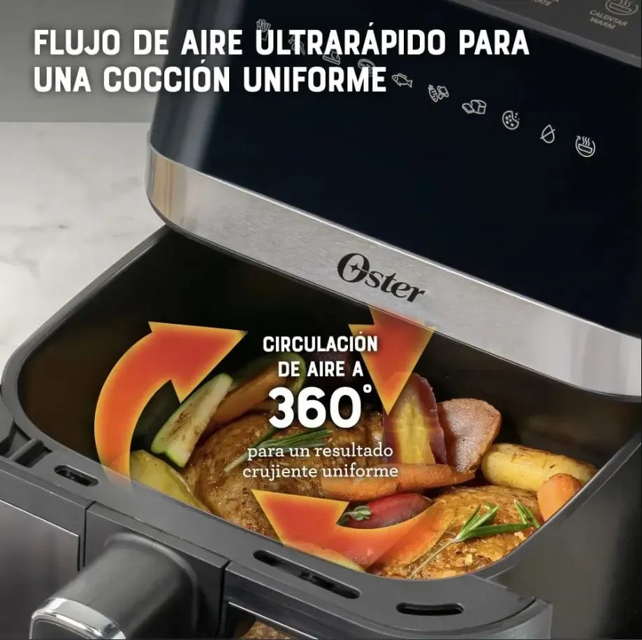 Imagen 8 de AYRFRYER DIGITAL 7.5 LT. CON RECUBRIMIENTO DIAMONDFORCE