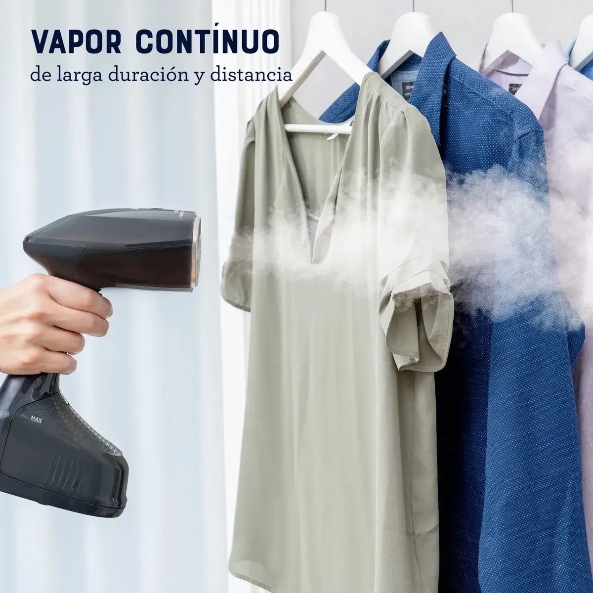 Imagen 5 de PLANCHA VAPORIZADOR DE TELAS PORTATIL
