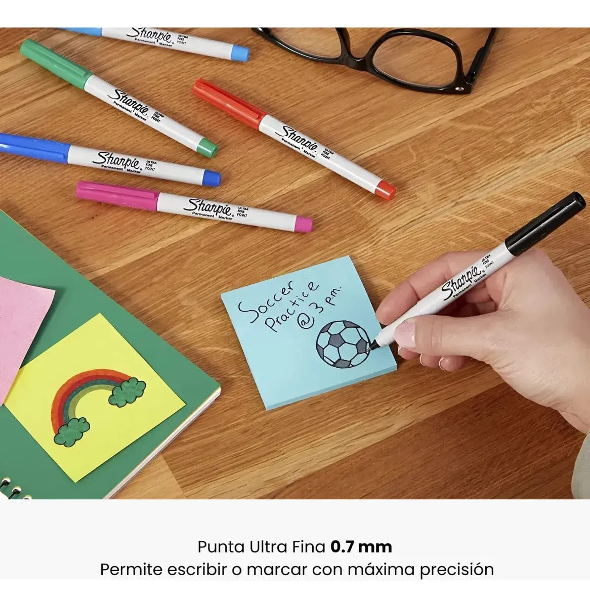Imagen 3 de SHARPIE MARCADOR PERM ULTRA FINO - NEGRO CAJA X 12 UNID