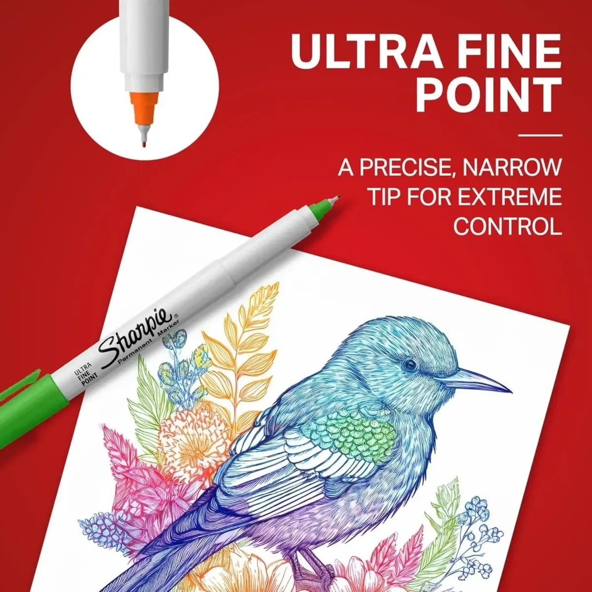 Imagen 2 de SHARPIE ULTRA FINO SURTIDO - BLISTER X8