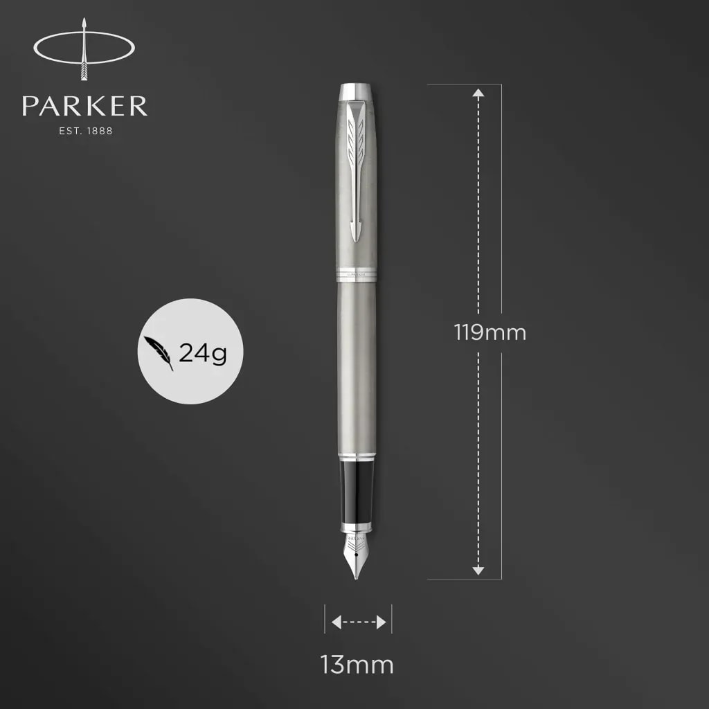 Imagen 5 de PARKER PLUMA ESTILOGRÁFICA SONNET ACERO INOXIDABLE