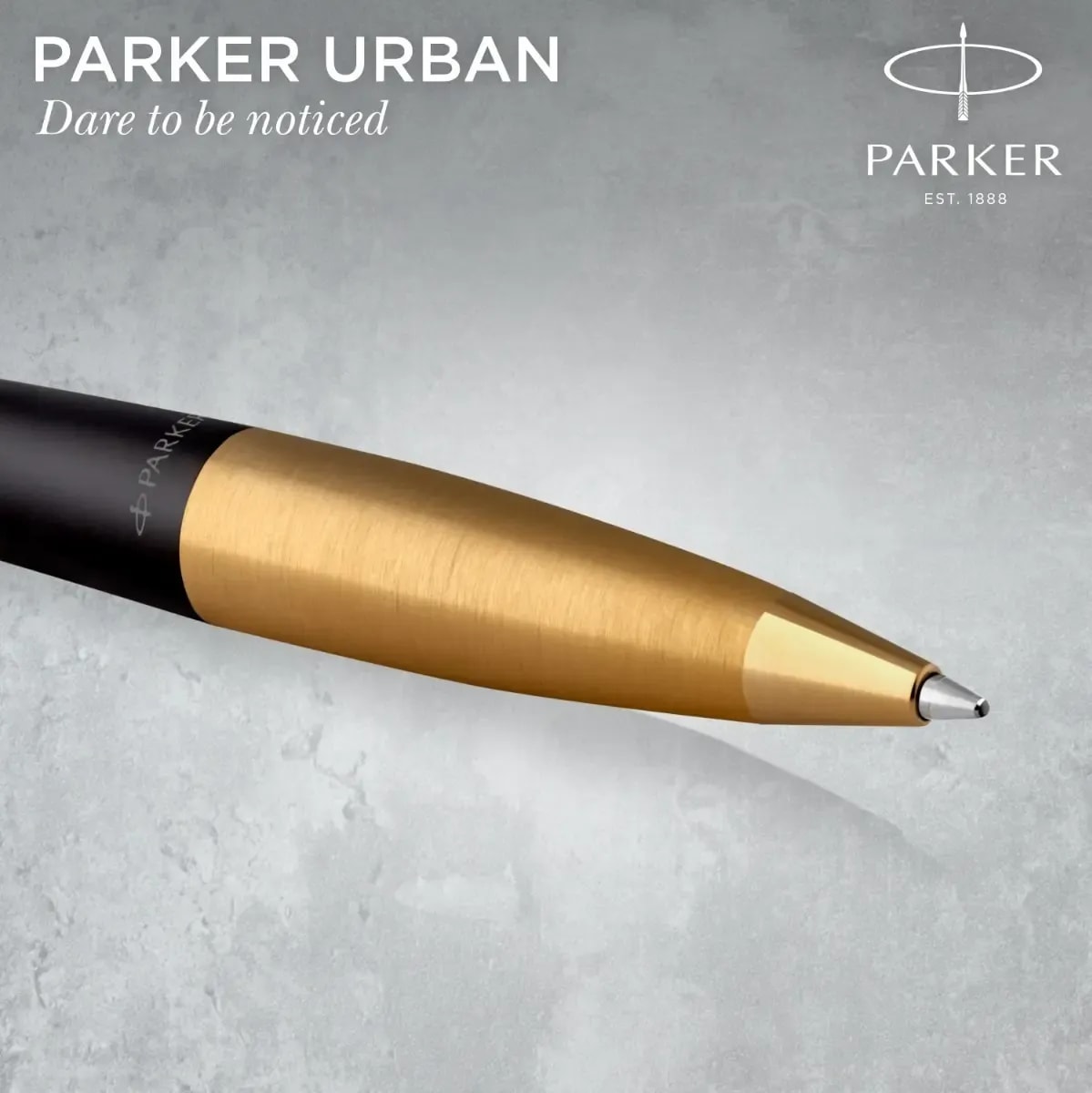Imagen 4 de PARKER BOLIGRAFO URBAN NEGRO MATE - TRIM DORADO