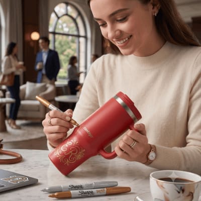Imagen de KIT VASO STREETERVILLE + 3 SHARPIE DE REGALO
