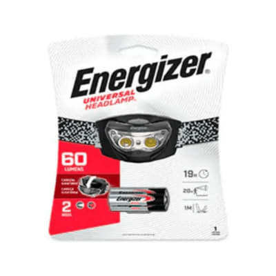 Imagen 2 de Linterna Frontal Universal 60 Lúmenes con Pilas