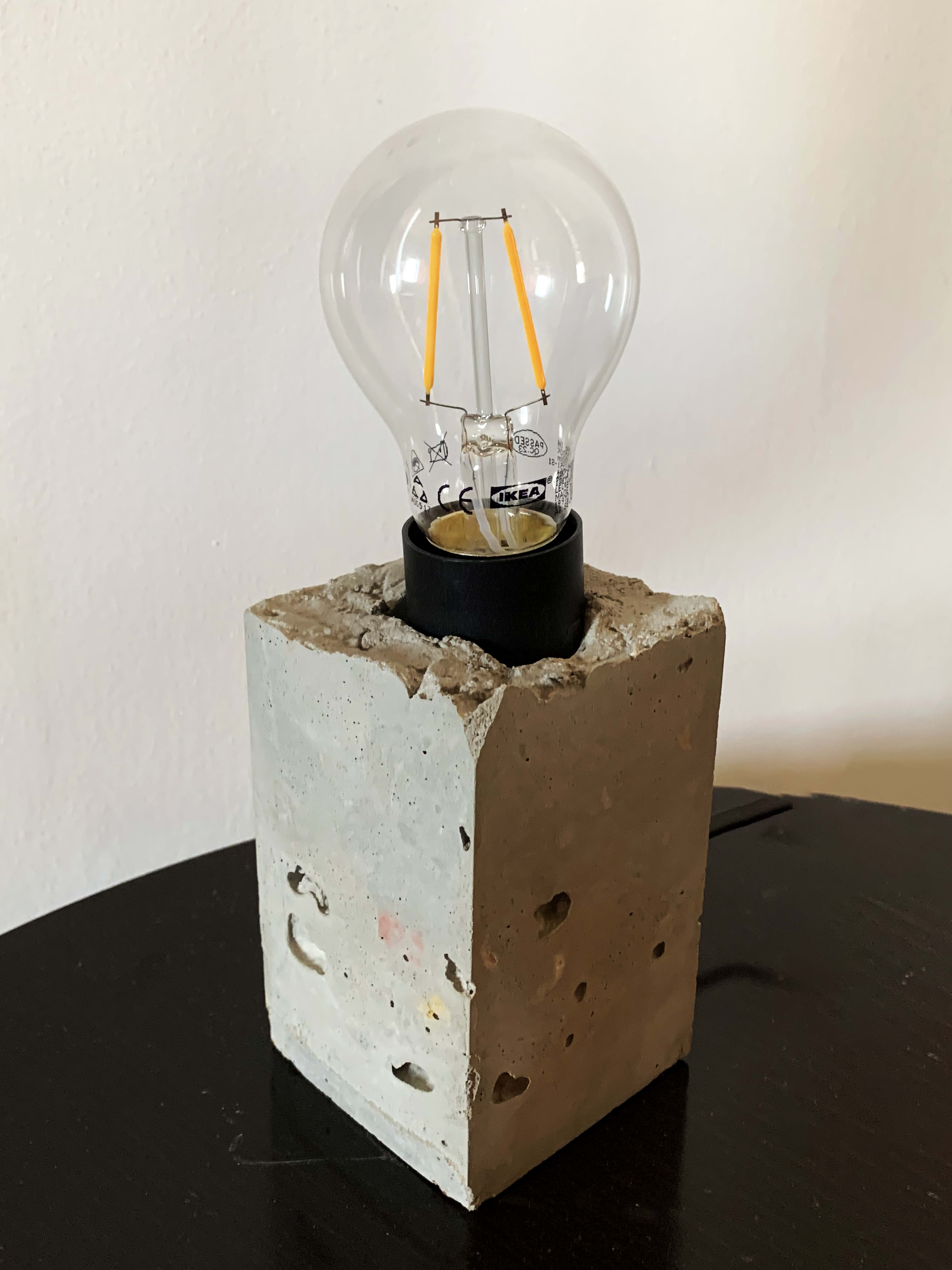 Table Fixture Square Base