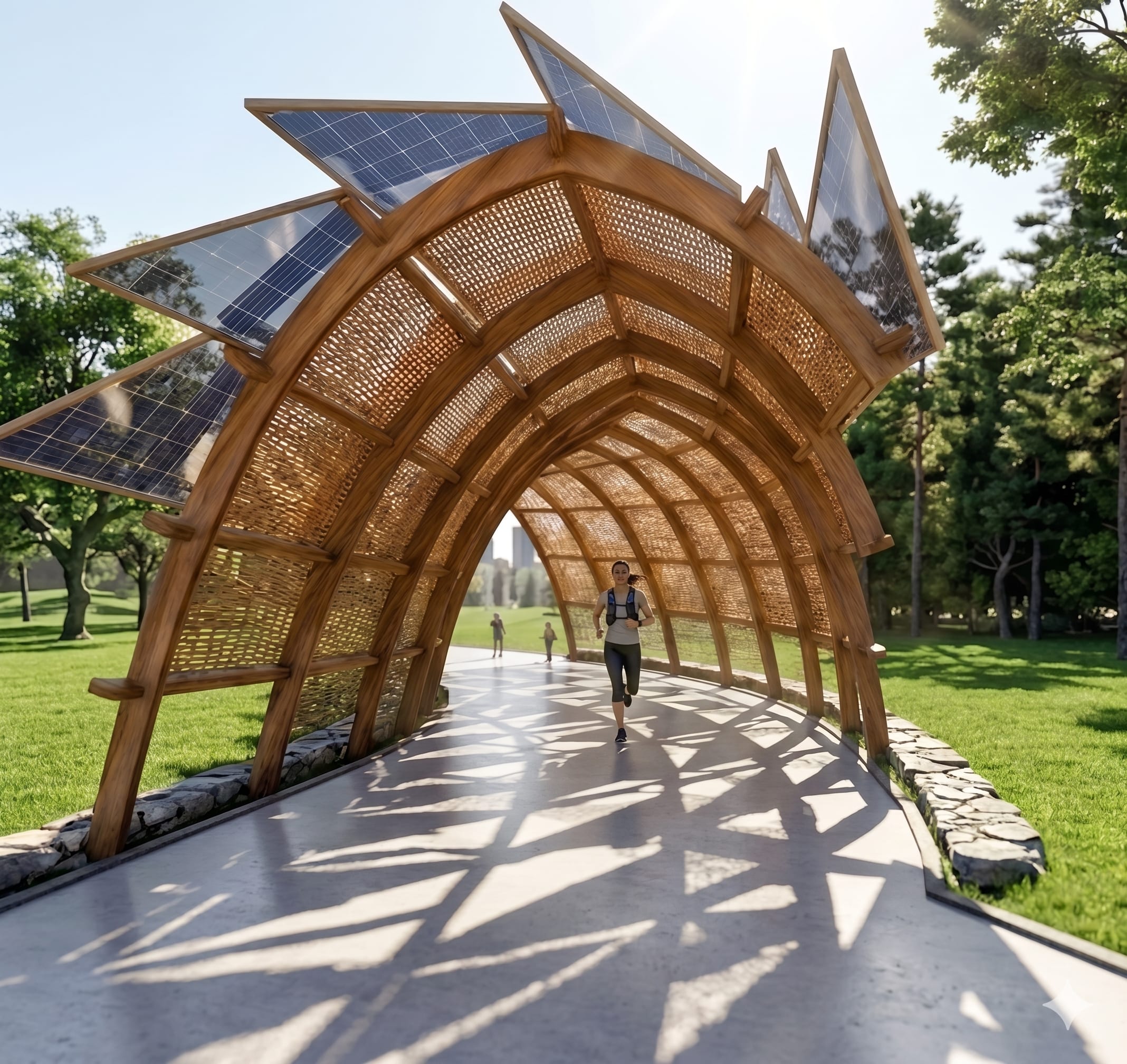 Wood / Wicker / Photovoltaic