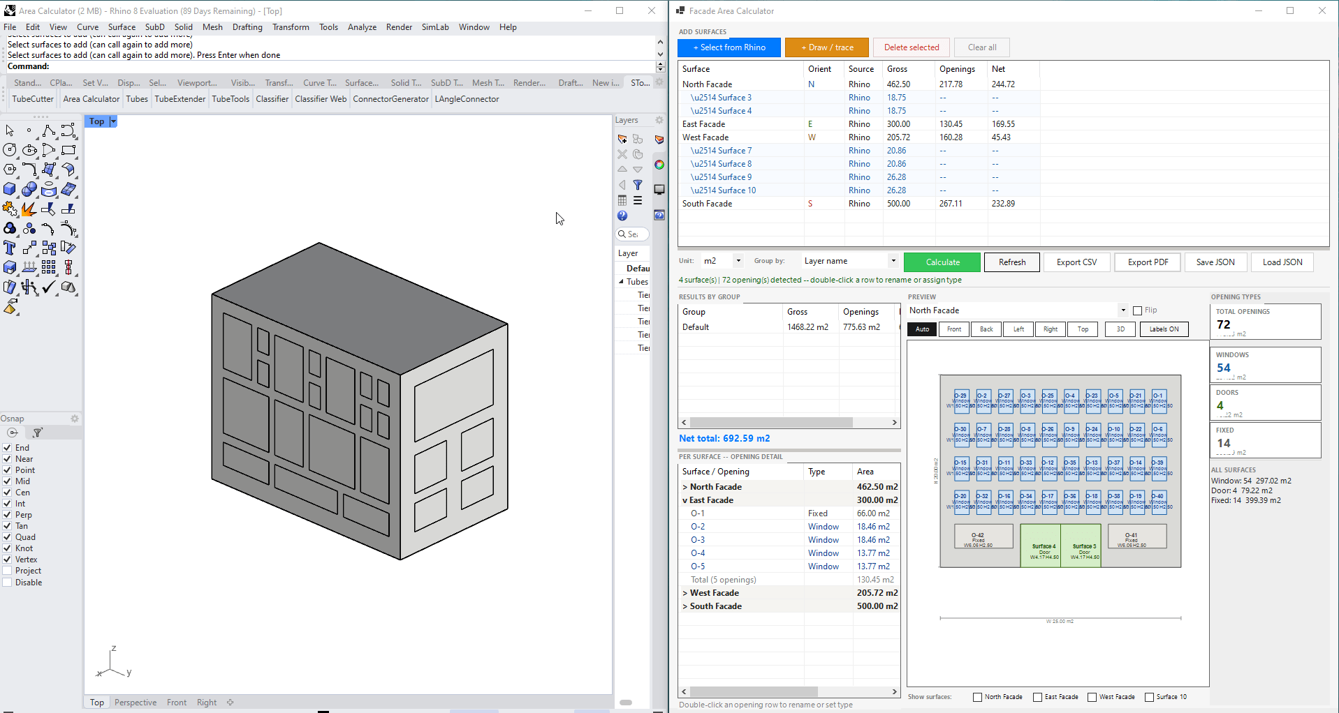 Tool Interface — Rhino to Elevation