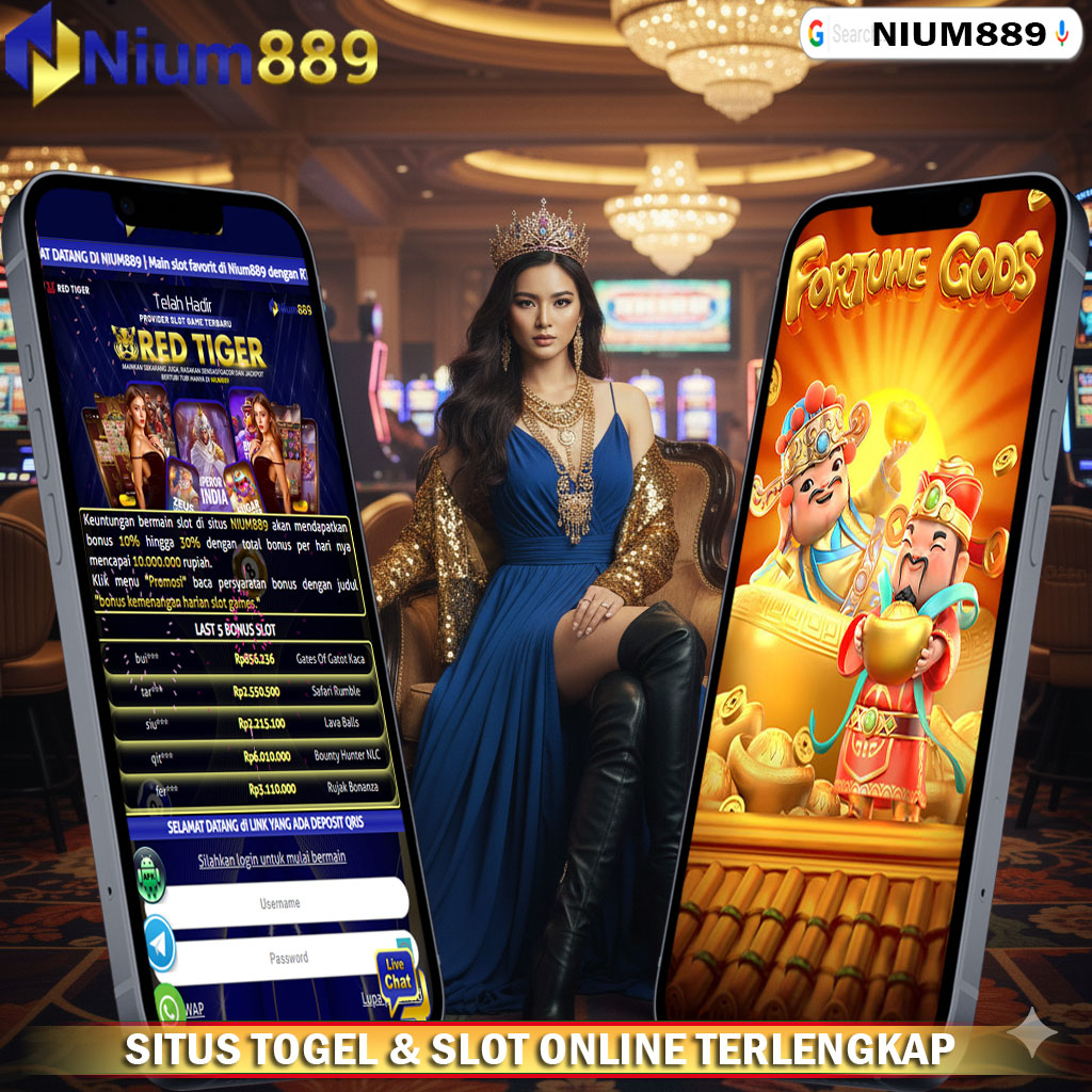 Nium889: Login Bandar Slot Online Jackpot Modal Receh Malam Ini