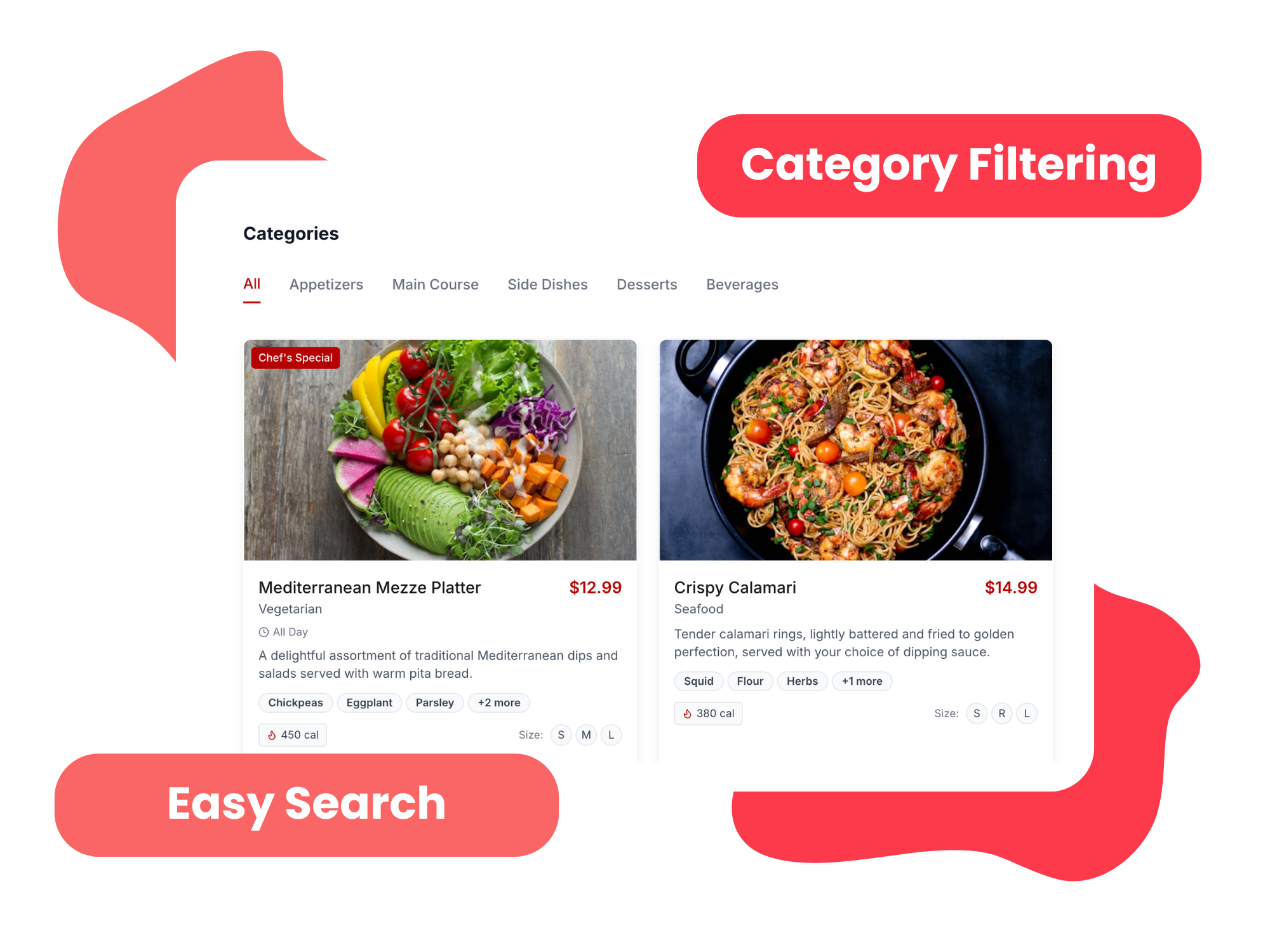 Menu Organization Preview