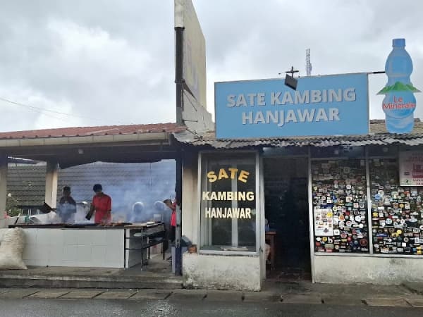 Foto Sate Kambing Hanjawar di Cipanas