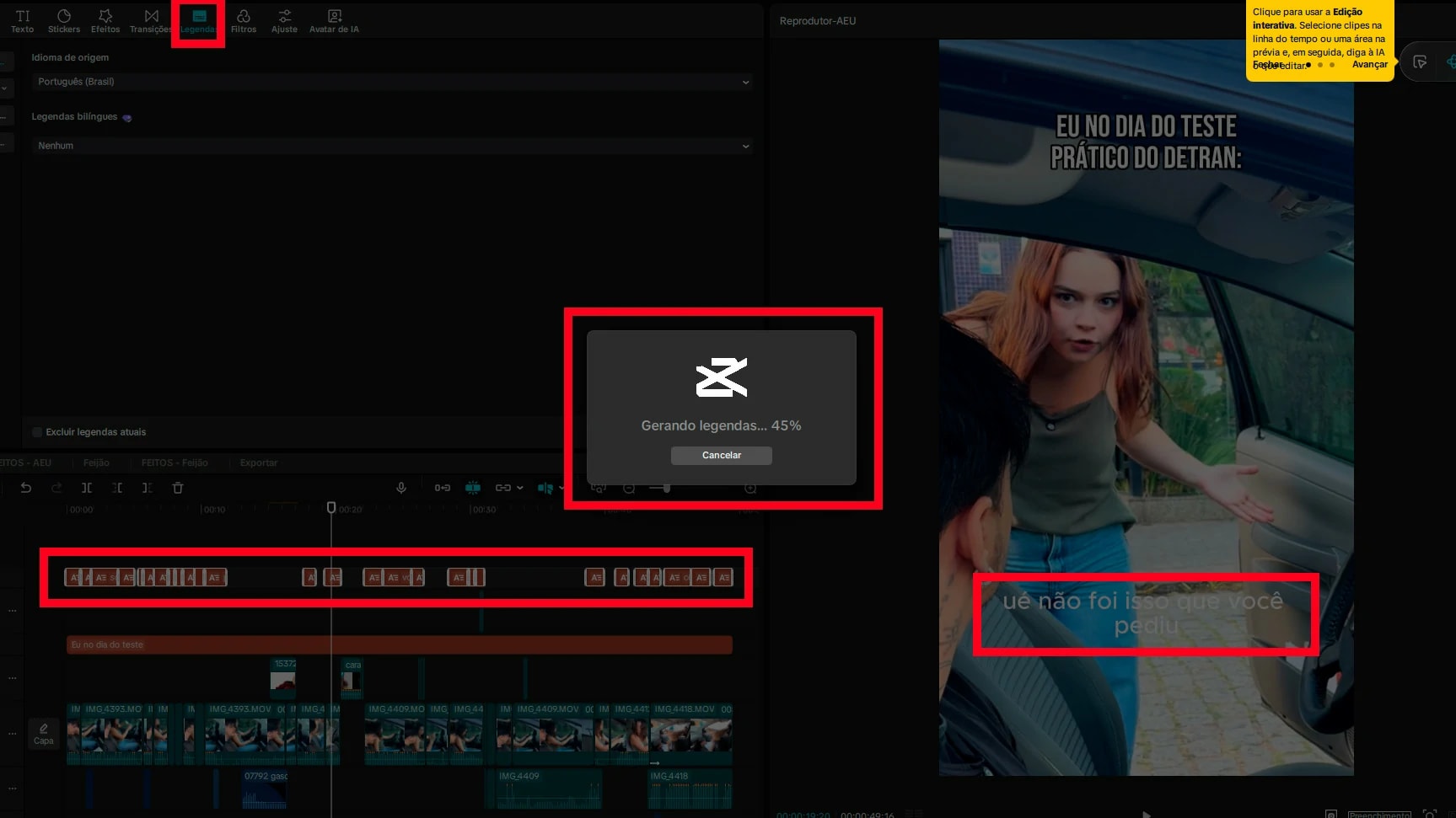 A IA substitui editores de vídeo