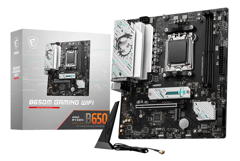 MOTHERBOARD MSI B650M GAMING WIFI AMD mATX DDR5