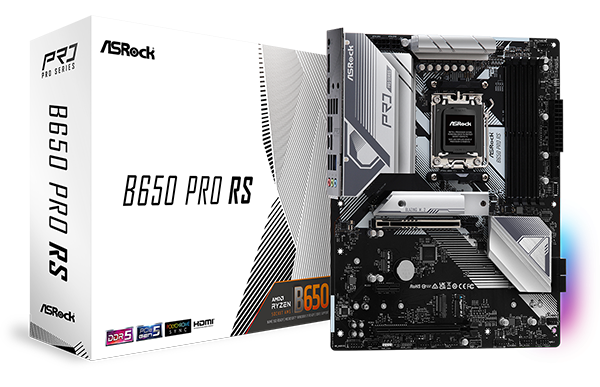 MOTHERBOARD ASROCK B650 PRO RS AMD ATX DDR5